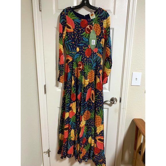 Farm Rio Fruit Forest Maxi Dress, NWT! - Picture 8 of 9